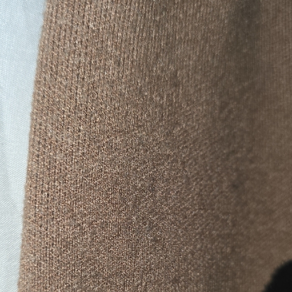 2 For 1 -Vici Tan and Black Polka Dot Sweater And Short Set - Picture 5 of 5